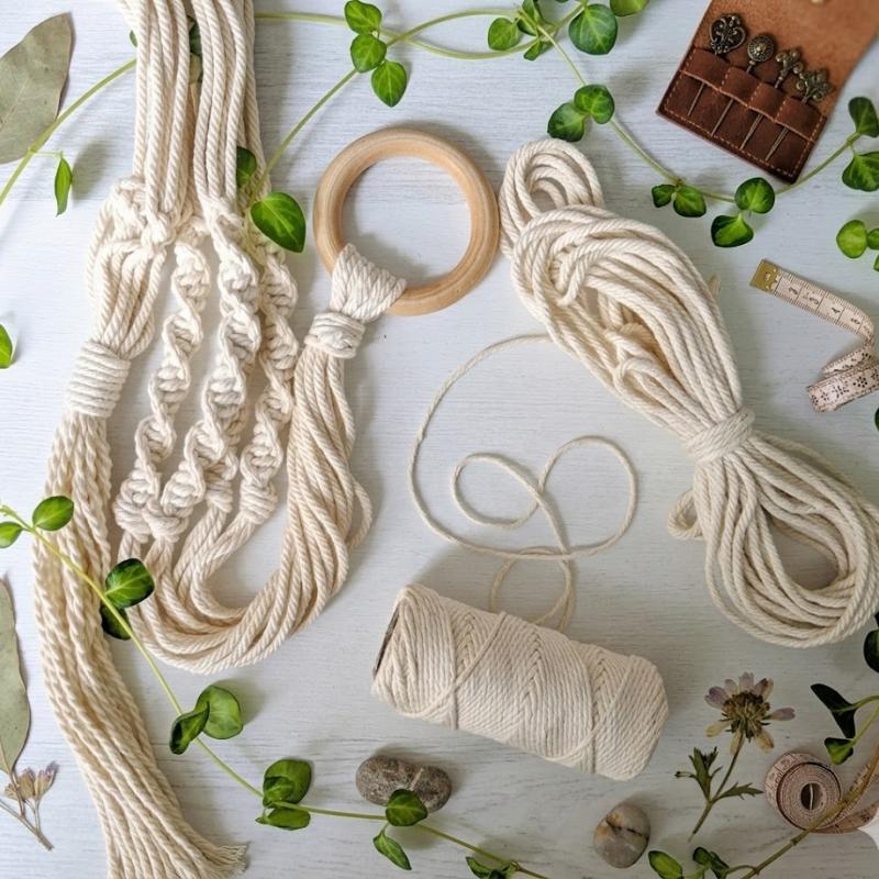 خيط مكرمية سلطان مجدول