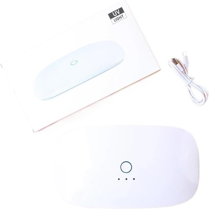 24W Rechargeable UV LED Nail Lamp Mini Nail Dryer