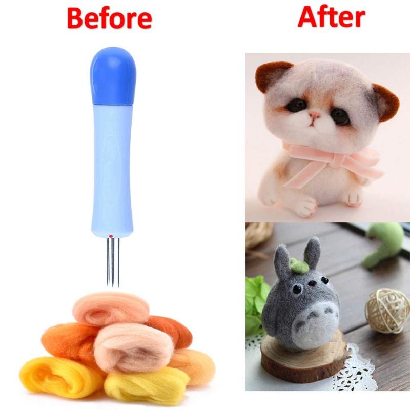 7 Needle Felting Tool PVC and Alloy Handle