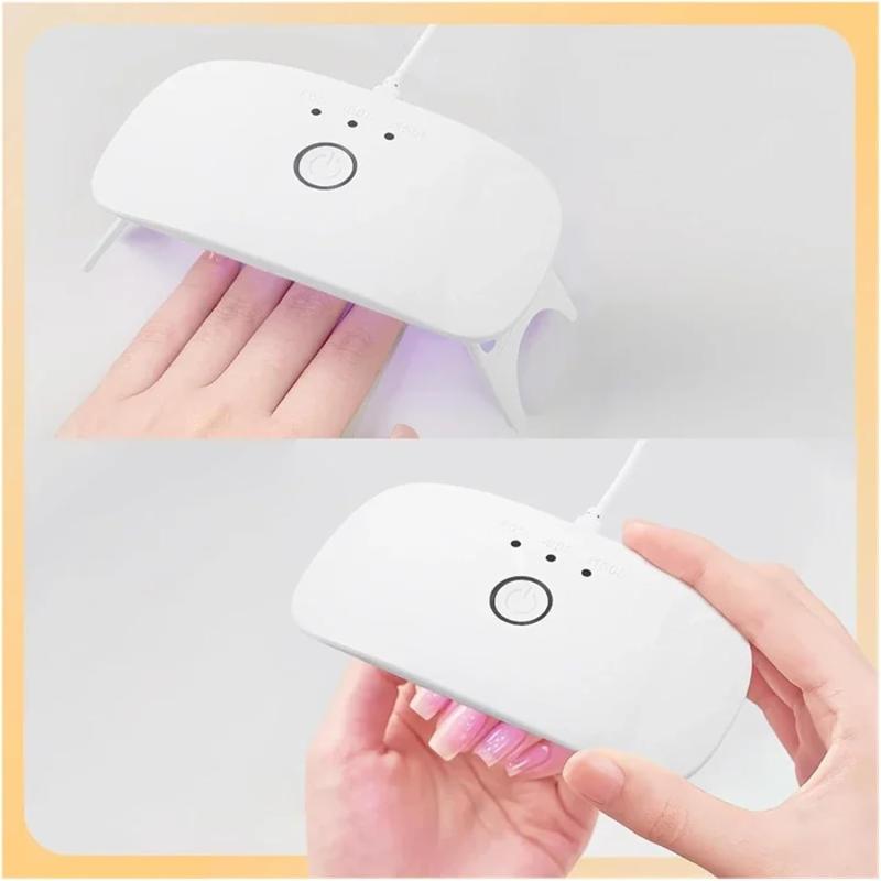 24W Rechargeable UV LED Nail Lamp Mini Nail Dryer