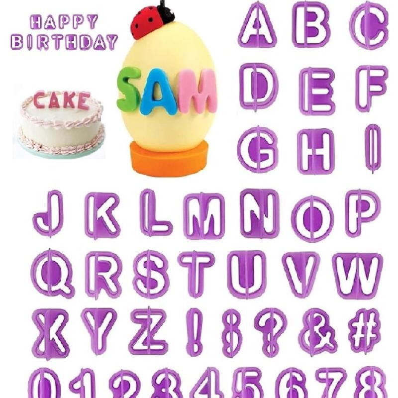 Letter Cutters Set 40pcs