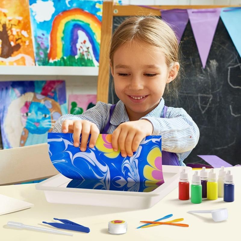 Magic Water Marbling Paint Kit for Kids