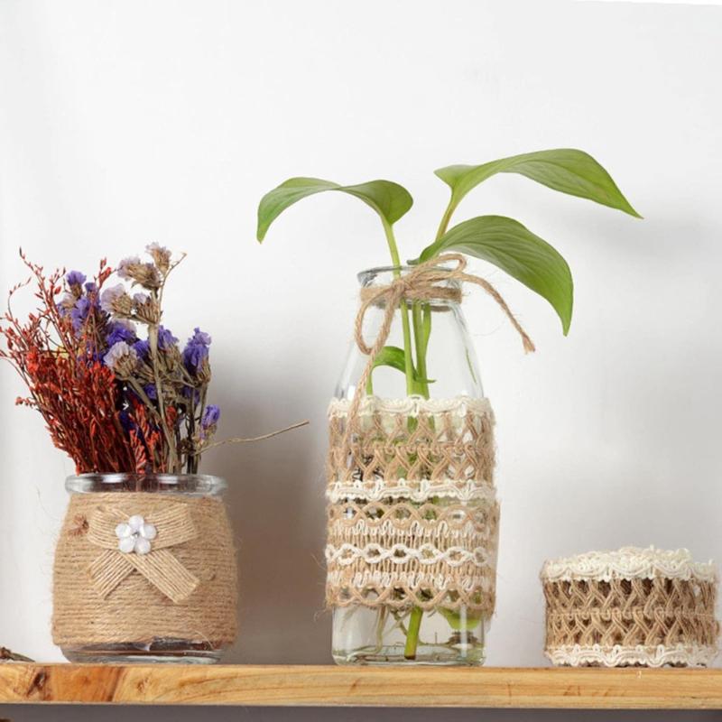 شريط خيش طبيعي مجوّف 40 مم