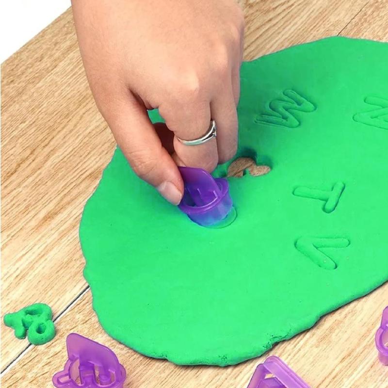 مجموعة قطاعات حروف وأرقام 40 قطعة