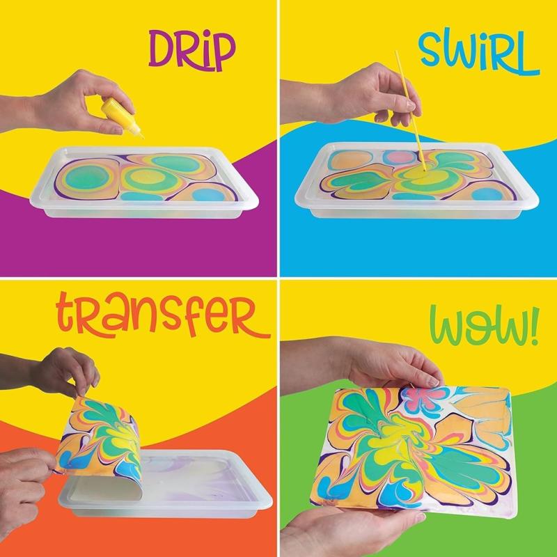 Magic Water Marbling Paint Kit for Kids