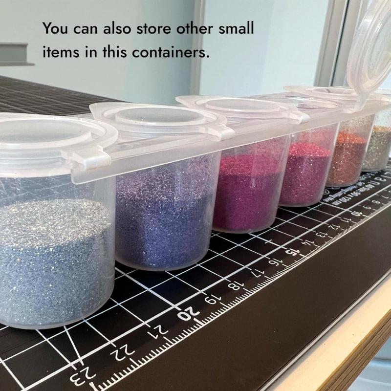 علبة ألوان بلاستيكية قابلة لإعادة التعبئة للفنانين