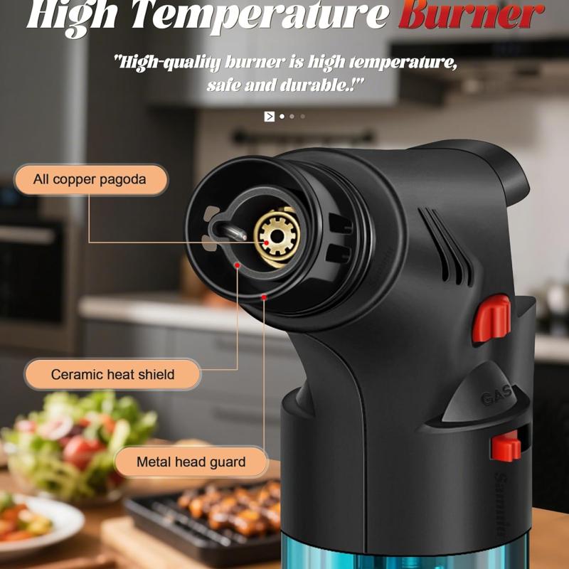 Portable Butane Torch Lighter Windproof Refillable