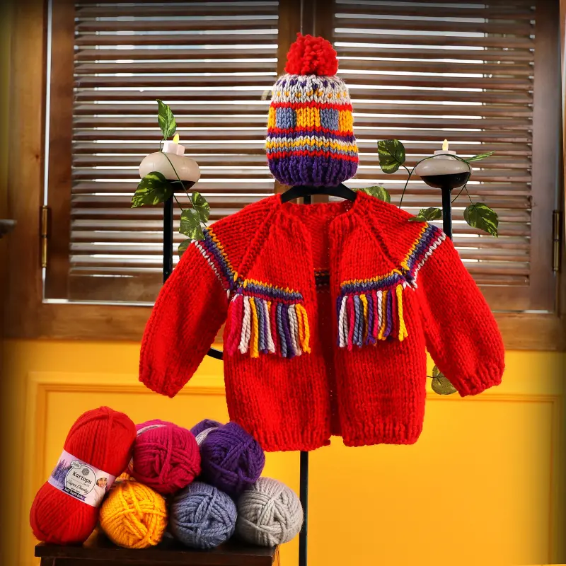 خيط كارتوبو سميك للحياكة والكروشيه السريعة