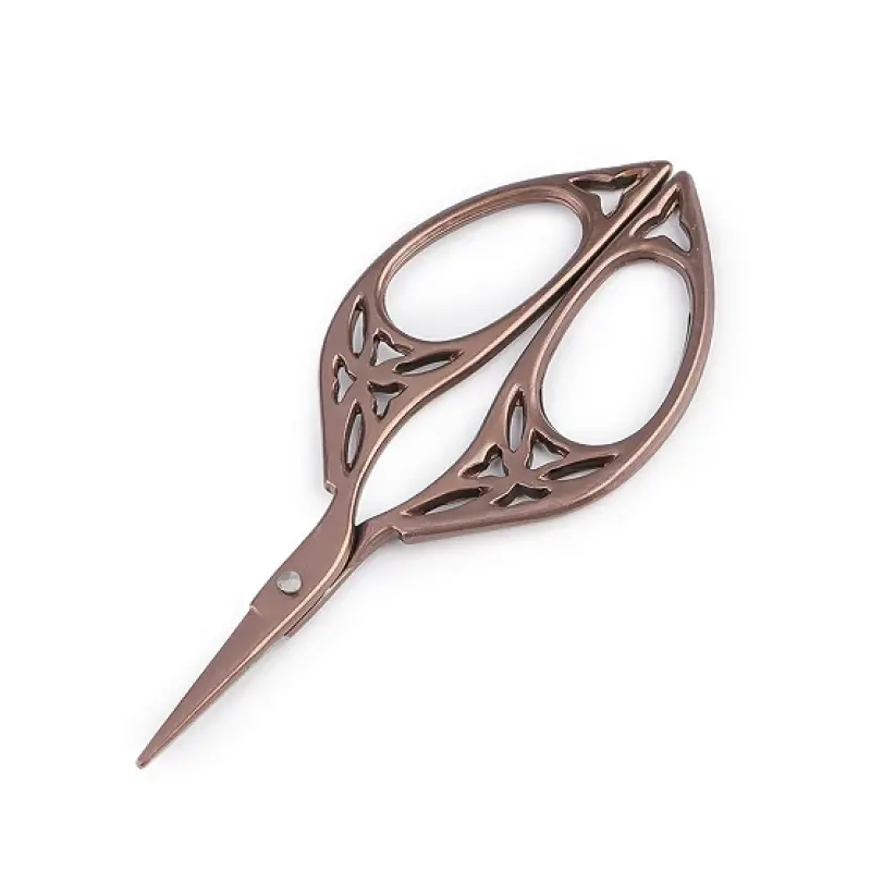 مقص تطريز زخرفي معدن كامل