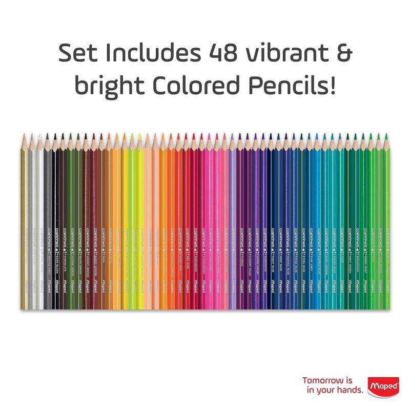Maped Color’Peps Star Coloured Pencils Pack of 48