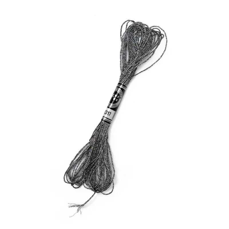 مجموعة خيوط تطريز معدنية