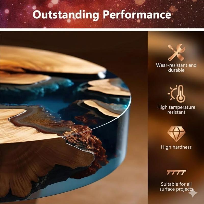 Mr Crafty Epoxy Resin Kit 2-1 – Crystal Clear Casting & Coating Resin