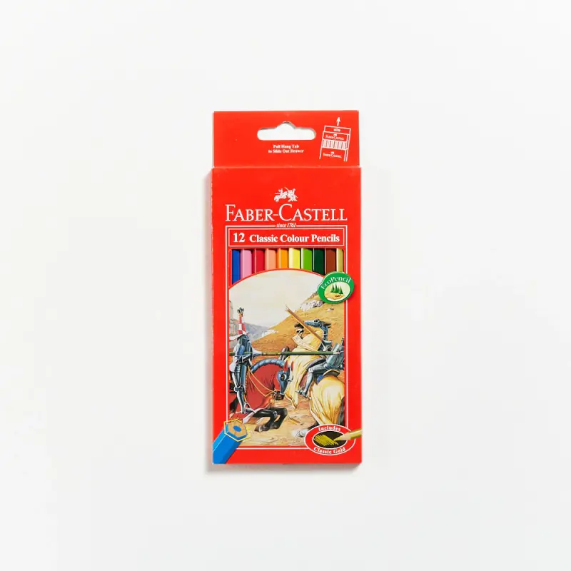 Faber-Castell Classic Colour Pencils 12 pieces