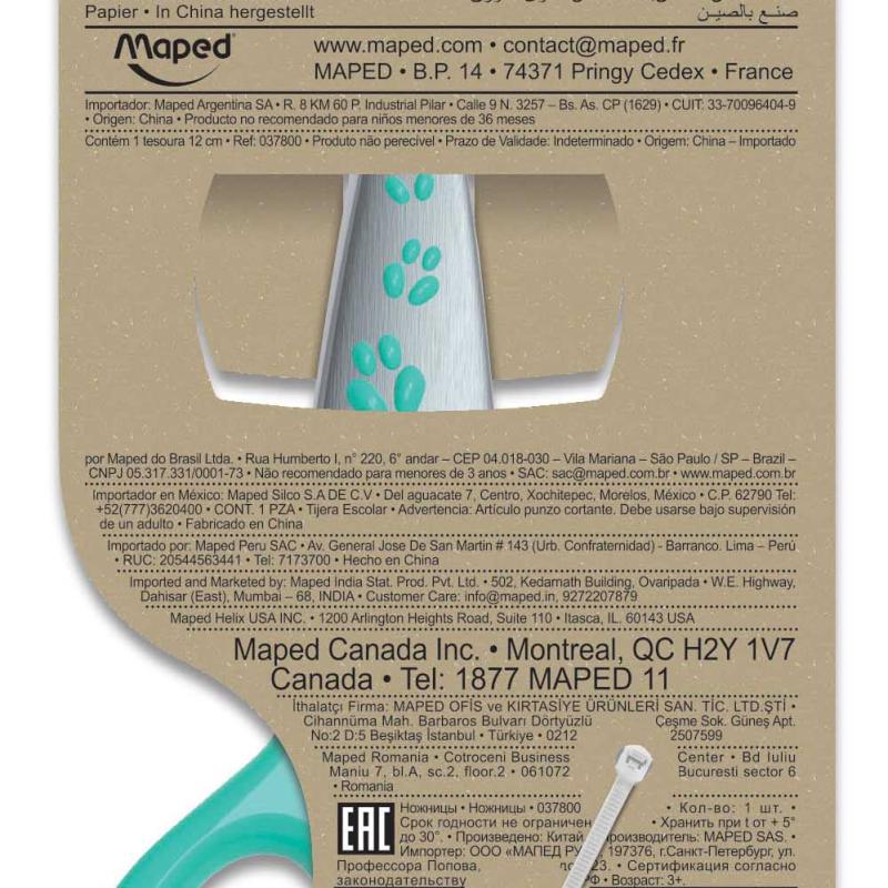 KidiCut Premium Plastic Safety Scissors