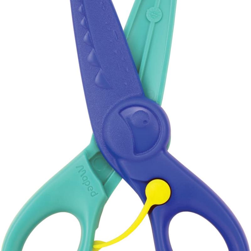 Maped KidiCut Spring-Assisted Plastic Safety Scissors