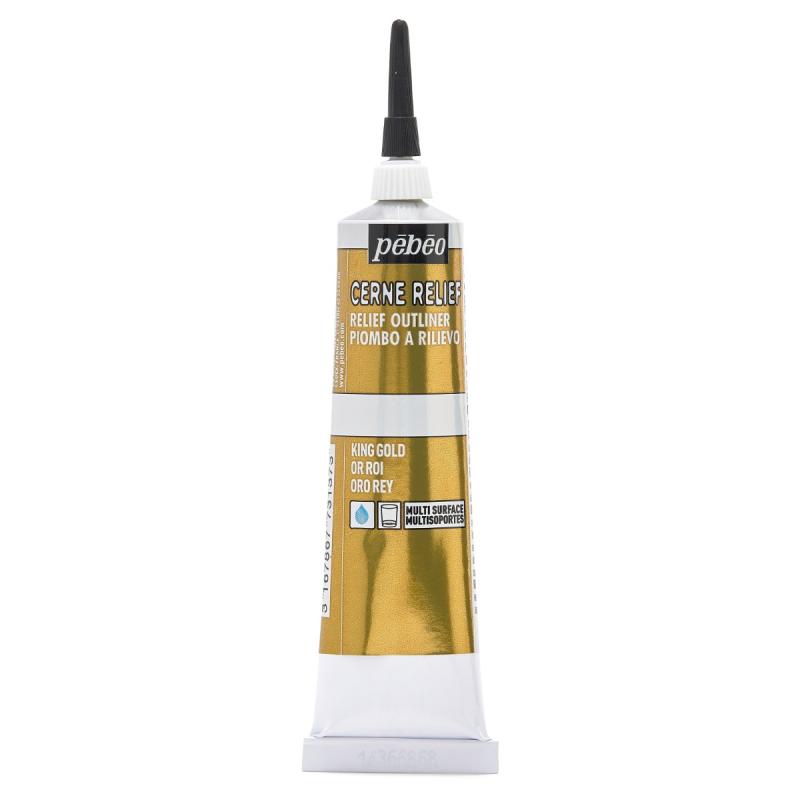 Pebeo Cerne Relief Outliner 20ml – Dimensional Paint for Glass & Crafts