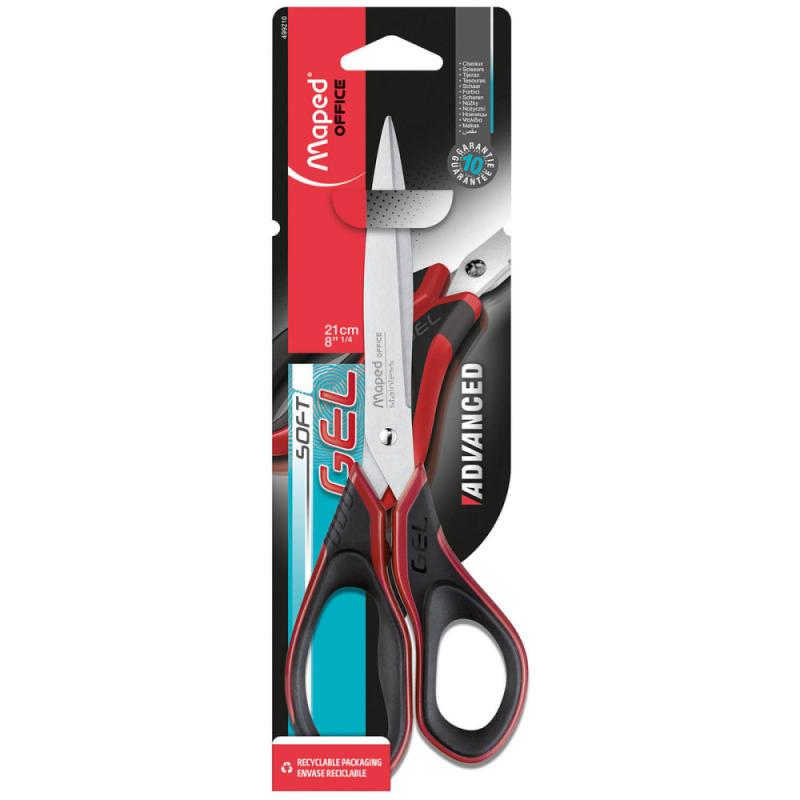 Maped Office Scissors Soft Gel Advanced 21cm