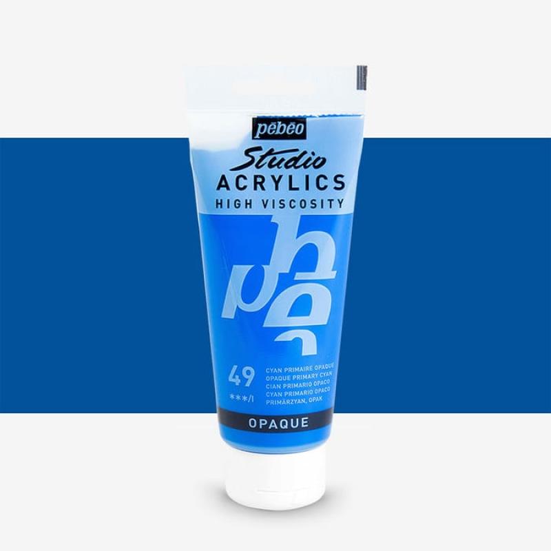 Pebeo Studio Acrylic Paint 100ml – Opaque High Quality Artist Color