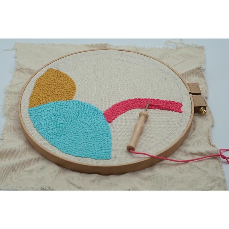 أداة بنش نيدل خشبية