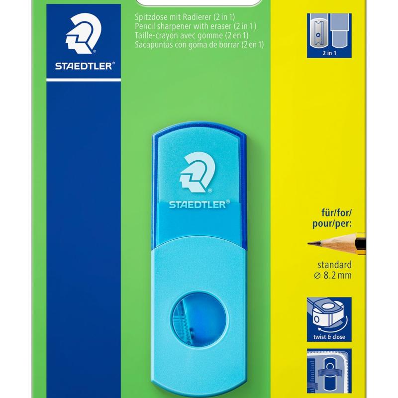 STAEDTLER 2in1 sharpener with eraser