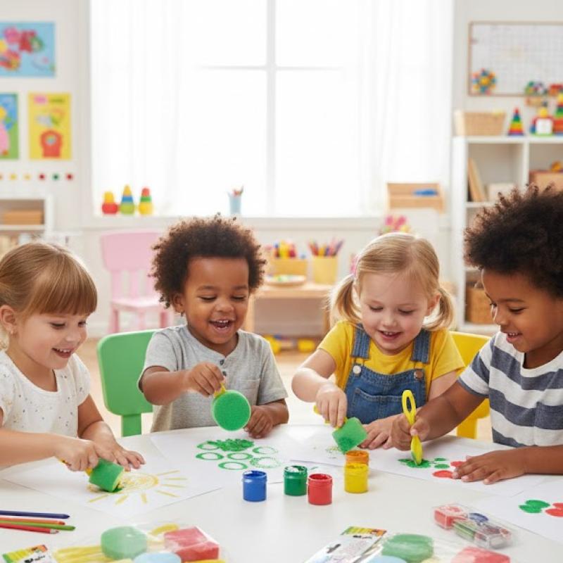 طقم فرش رسم للأطفال